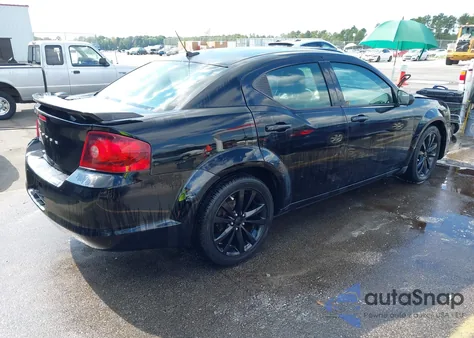 2014 Dodge Avenger Sxt из США, поврежденный, VIN 1C3CDZCG8EN165887